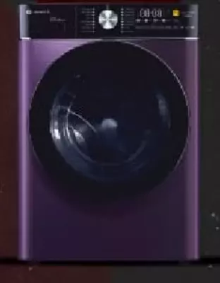 Стиральная машина автомат "IMMER IW100-14596DD" (Фиолетовая/Черная) 10 кг