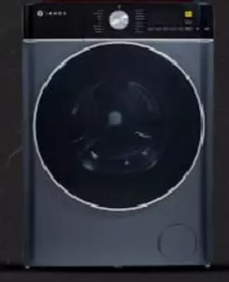 Стиральная машина автомат "IMMER IW100-14596BLX" (Серая/Черная) 10 кг