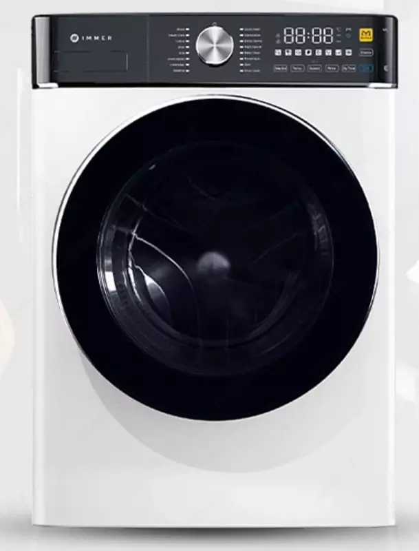 Kir yuvish mashinasi "IMMER IW100-14596BW" (oq/qora) 10 kg