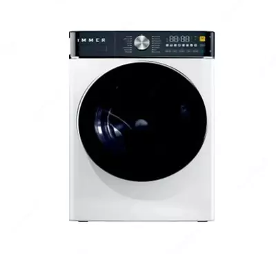 Стиральная машина автомат "IMMER IW100-14596BW" (Белая/Черная) 10 кг
