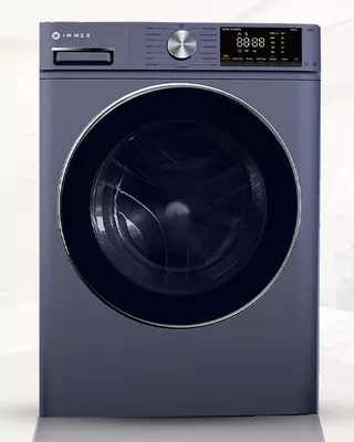 Стиральная машина автомат "IMMER IW80-14586BX" (Темно-Серая/Черная) 8 кг