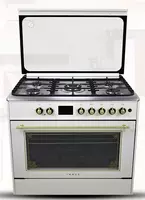 Gaz plitasi "Immer F90" (Oq/Oltin) 90 sm