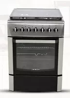 Газовая плита "Immer А02" (Белая/Серая) 60 см