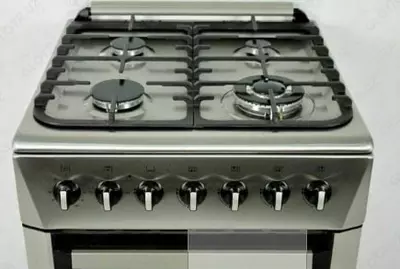 Газовая плита "Immer А02" (Белая/Серая) 60 см