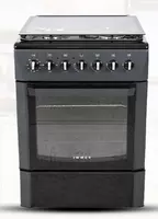 Газовая плита "Immer С02" (Темно-серая) 60 см