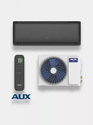Кондиционер "AUX ASW-Н12A4/QFR" BTU 12, R410а (Черный) Inverter