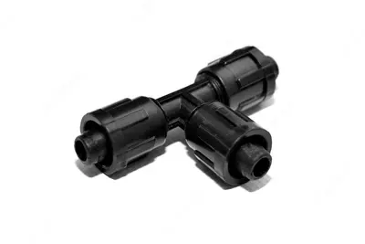 Тройник гаечный для капельной ленты и трубки