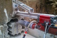 Алмазное сверление отверстий под различные коммуникации - по запросу