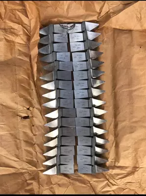 Резцы к зуборезной головке D 500 мм для зубчатых колес