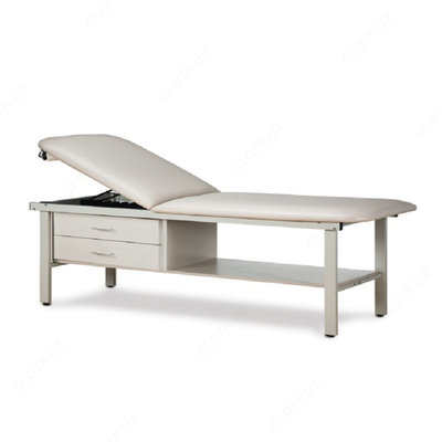 Медицинская кушетка для осмотра  с выдвижными ящиками ID-007