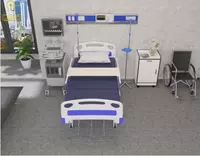 Реанимационная Кровать 3-x функциональная ID-CS-18 Только в розницу
