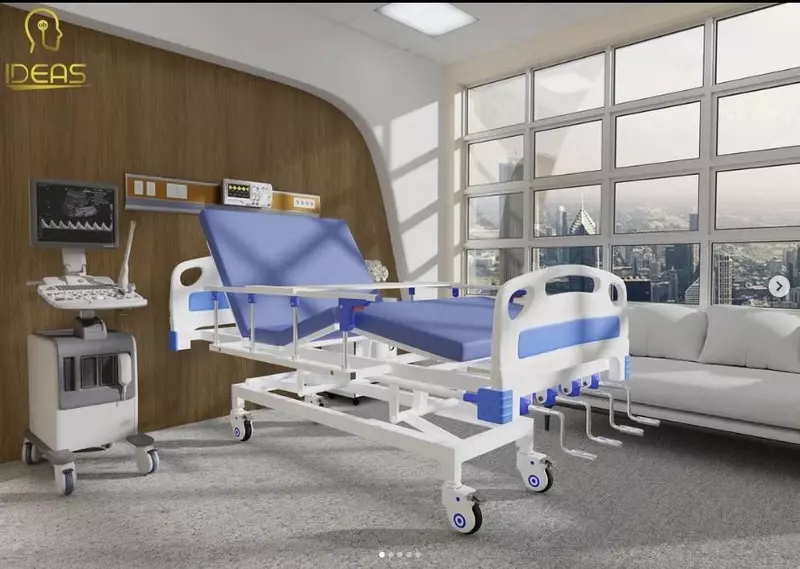 Reanimatsiya xonalari uchun 5-funktsional tibbiy karavot