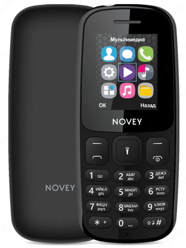 Сотовый телефон Novey 107 Black - 150 000 сум
