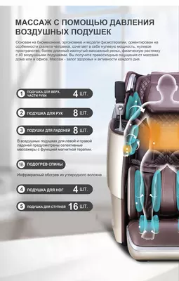 Irest sl-A606-2 massaj kreslosi