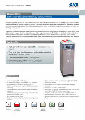 Klassik OCSM qayta zaryadlanuvchi batareyalar