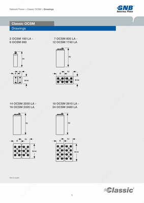 Klassik OCSM qayta zaryadlanuvchi batareyalar
