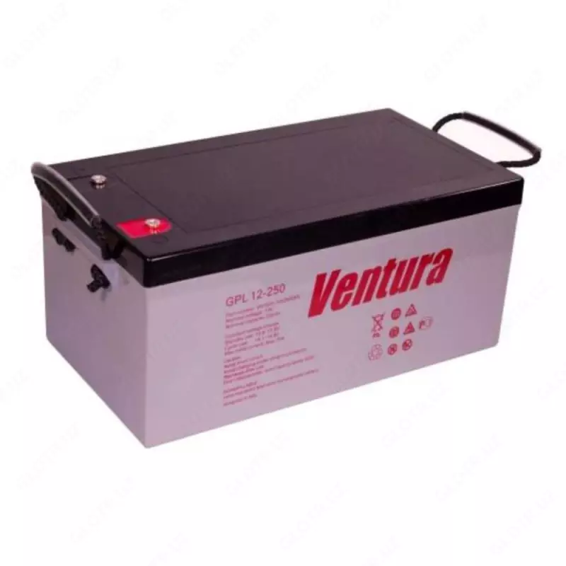 Ventura GPL 12-180, 12 V, 180 A·soat akkumulyator batareyasi