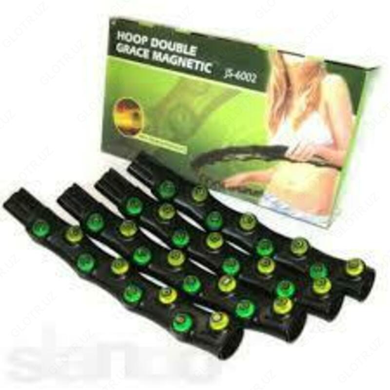  Обруч массажный антицеллюлитный Хула Хуп JS-6002 (7М) - 