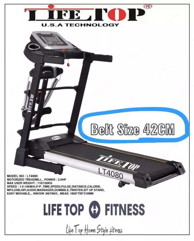 Ulgurji treadmill LT4080. Munisa 7 bozori