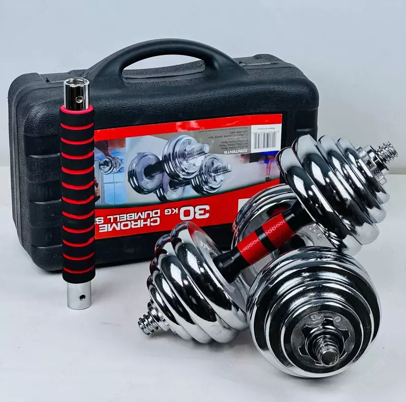 Гантель B133 30 кг (с возможностью трансформации в штангу)