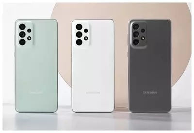 Смартфон Samsung Galaxy A73 5G 8/128 GB мятный цвет