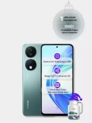 Смартфон Honor X7b 8/128 GB, большой 6,8 FullHD+ экран, LTE + термокувшин Honor