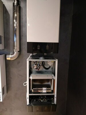 Gazli qozonxonalar, devorga o