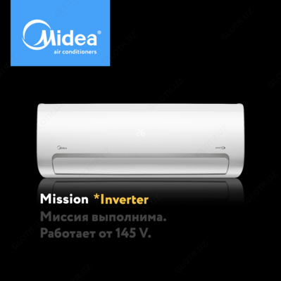 8 792 974.1 сум / шт. Кондиционер Midea Mission *Inverter **Low Voltage 18