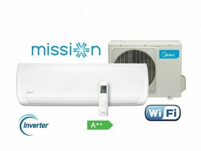 Konditsioner Midea Mission * Inverter ** Past kuchlanish 12 dan 40 m2 gacha - 7 385 675.6 so'm / dona