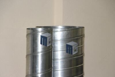 Спирально-навивные воздуховоды из оцинкованной стали (от 80 мм до 1400 мм)