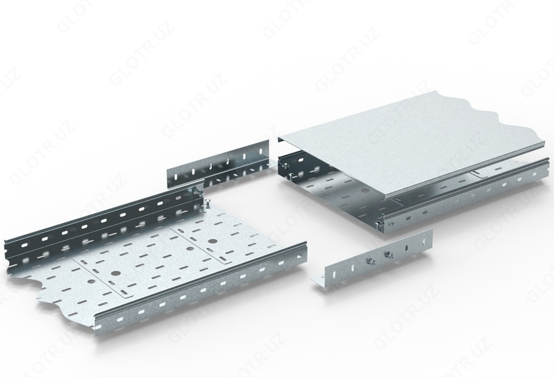 Прямые перфорированные лотки - по запросу