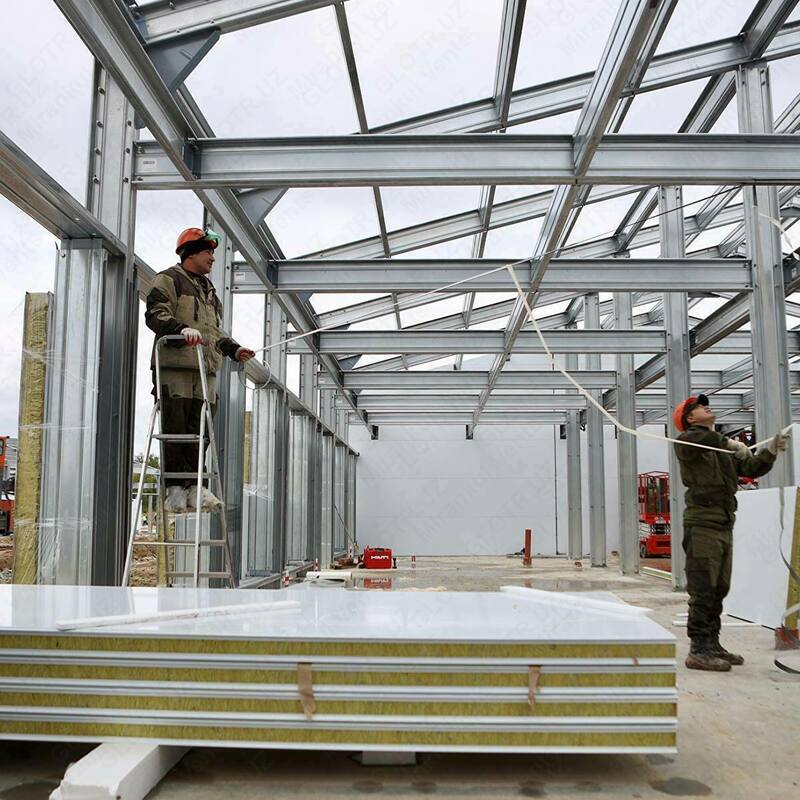 Yengil po'latdan yupqa devorli inshootlar - по запросу