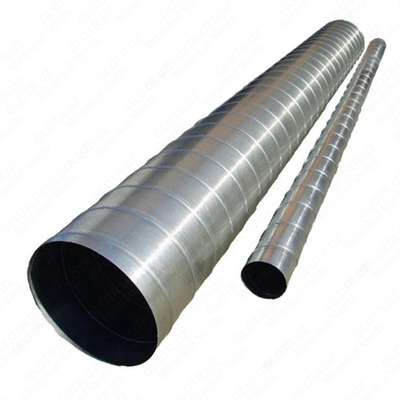 Спирально-навивные воздуховоды из оцинкованной стали - Цена по запросу