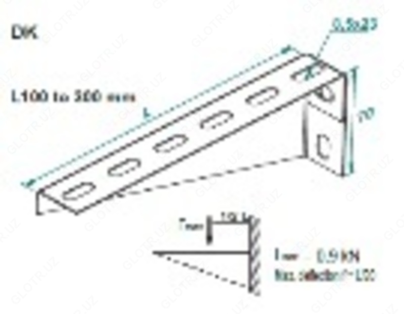 Devor qavs 300 mm galvanizli - 19 376 so'm