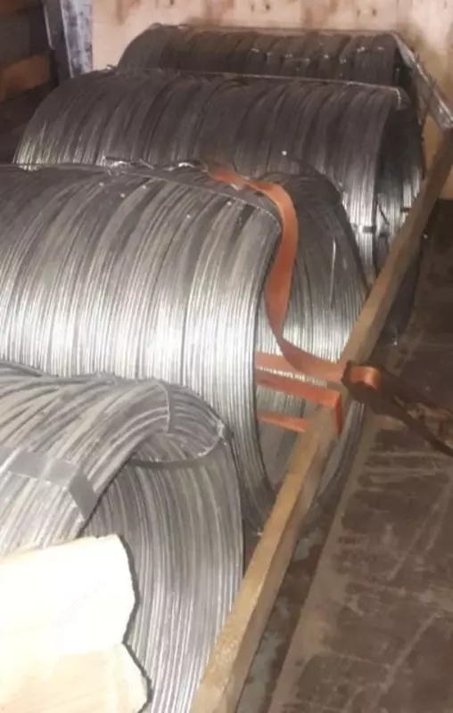 Круг ф.8 мм стальной оцинкованный - от {0} сум