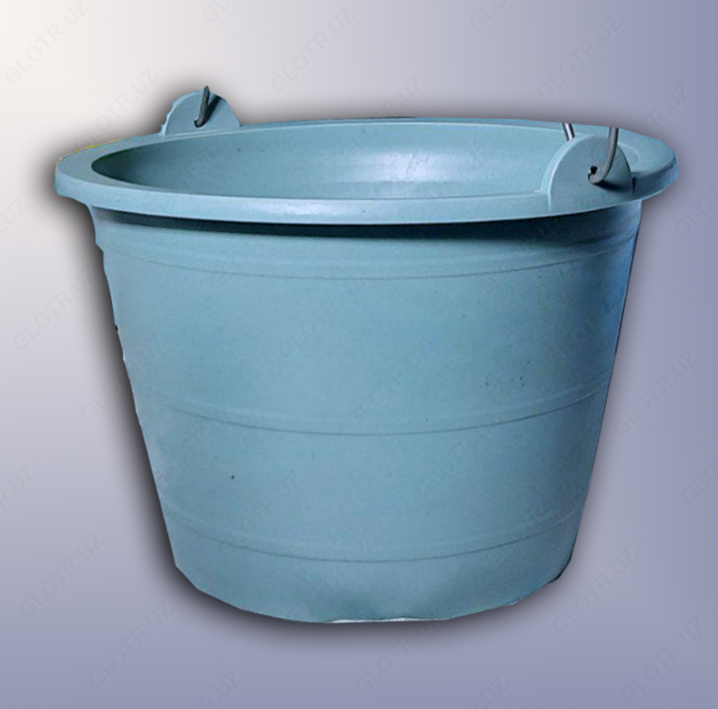 Eritma paqir. Plastik qurilish paqir.