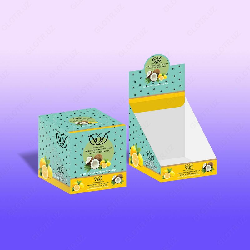  Atıştırmalıklar uchun qutilarni korsating - 