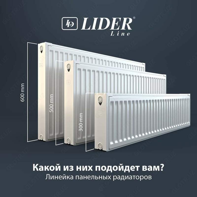 Панельный радиатор Lider Line (300х1800)