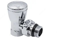 Кран отопления Casela 15L(угл) хром - 40 993.7 сум