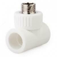 Тройник с нар.резьба LATERM LTC301W 20х1/2Мх20