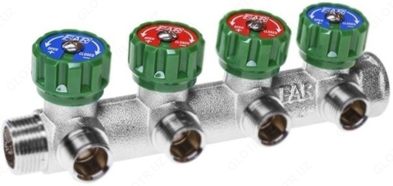 Manifold 4-haliyard VN41-4-RT