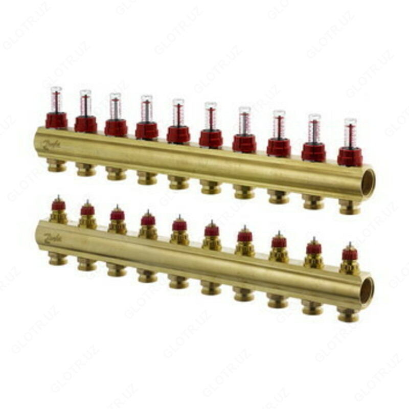 Распределительный коллектор 10 фал VN41-10-RT