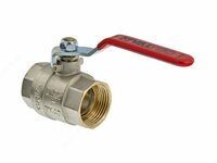  Кран шаровой с термометром для коллектора прямой ZL-4012 - 