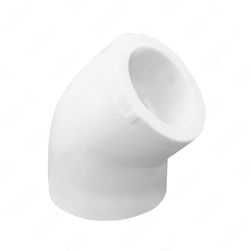 Отвод 45° ∅ 50 мм