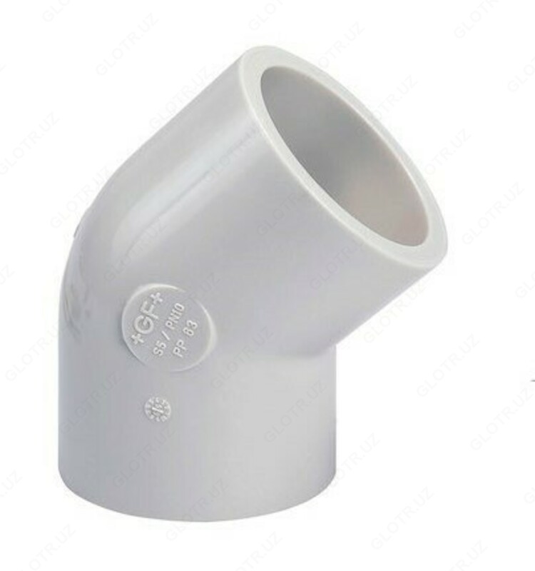 Отвод 45° ∅ 90 мм