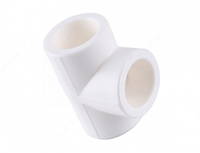 Тройник полипропиленовый ∅ 63 мм