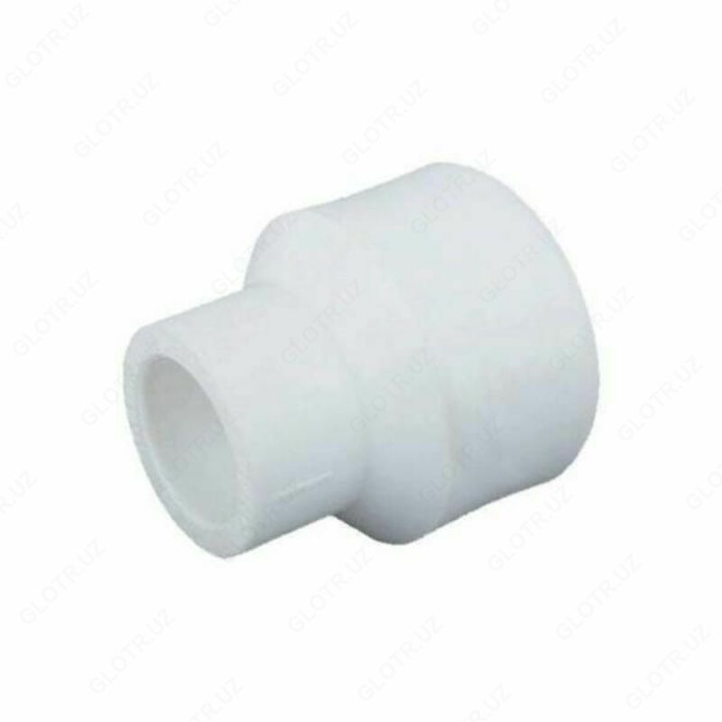 Переходник полипропиленовый ∅ 63-25 мм