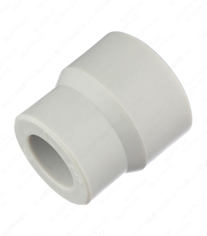 Переходник полипропиленовый ∅ 63-40 мм - 4 485 сум