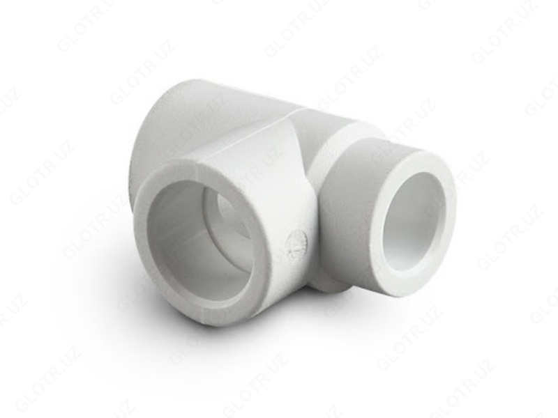 Tee adapterli polipropilen ∅ 32-25-25 mm