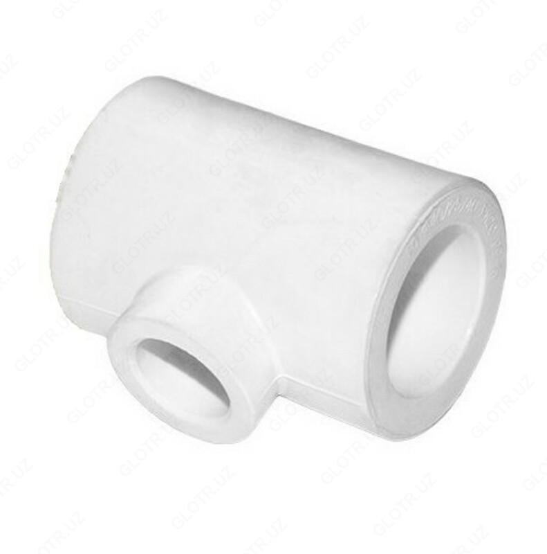 Tee adapterli polipropilen ∅ 50х20х50 mm